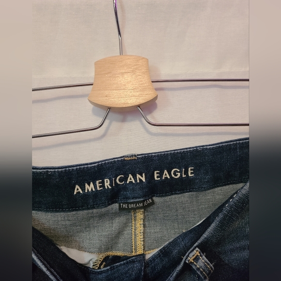 American Eagle jeans - "The dream Jean" Super high rise jeggings size 8 womens - Picture 2 of 4